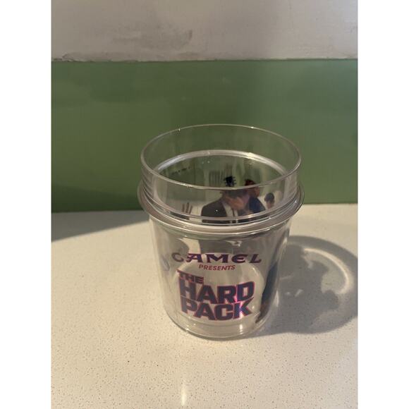 JOE CAMEL "THE HARD PACK" INSULATED MUG CUP VINTAGE 1991 PLASTIC - Picture 1 of 6